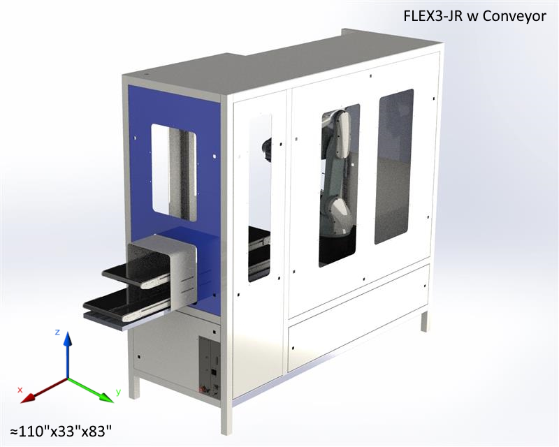 CNC Machine | FLEX3-JR Conveyor