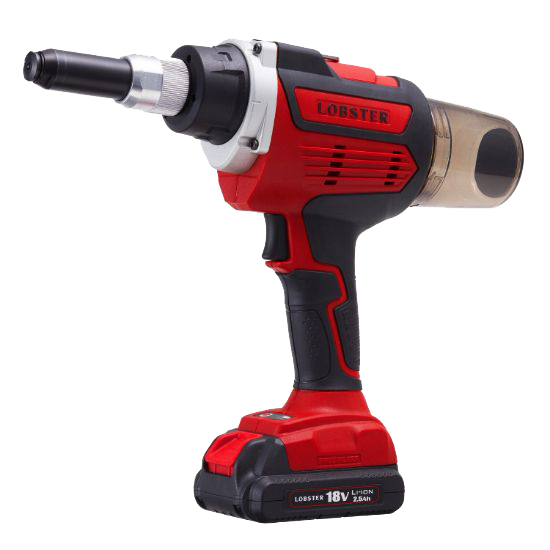 LOBSTER R2B2 18V heavy-duty cordless blind rivet installation tool