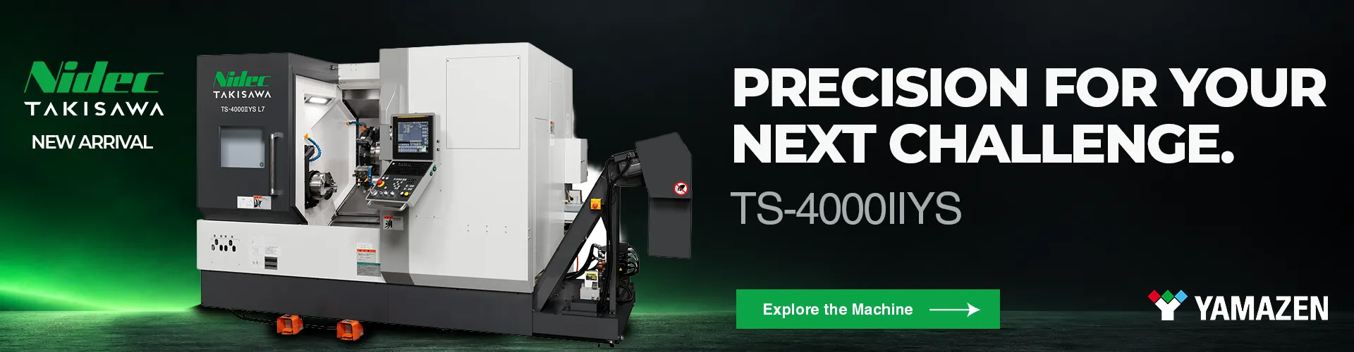 Nidec TAKISAWA TS-4000IIYS CNC machine