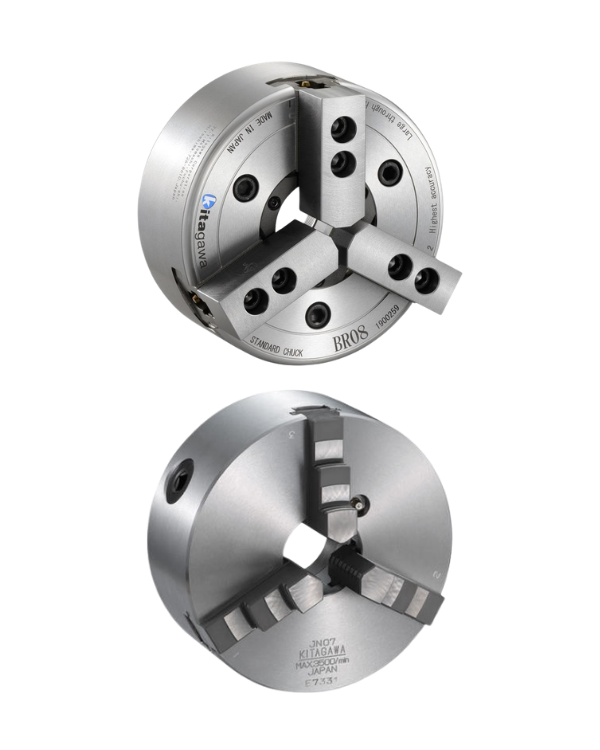 Kitagawa BR08 and JN07 CNC workholding chucks