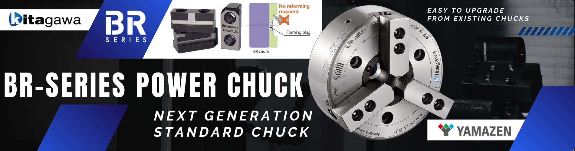 Kitagawa HRS08 Power Chuck