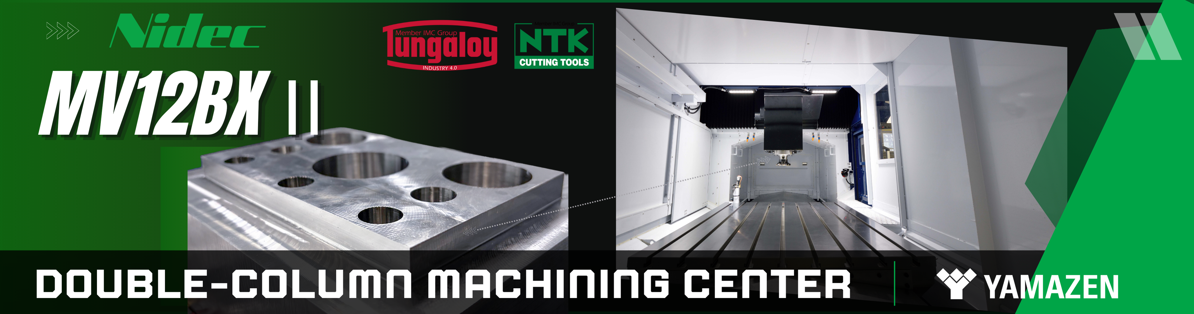 Nidec MV12-Bx II Vertical Machining Center