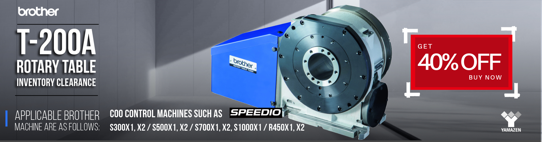 Brother T-200A Rotary Table