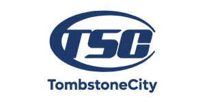 Tombstone City CNC tombstone fixture brand logo